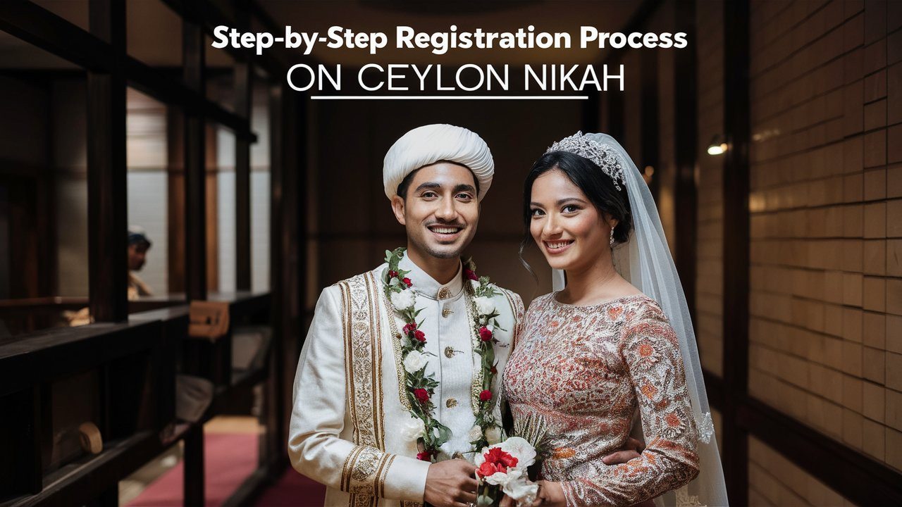 Step-by-Step Registration Process on Ceylon Nikah